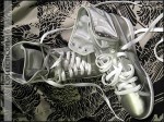 Silver Reebok High-Tops